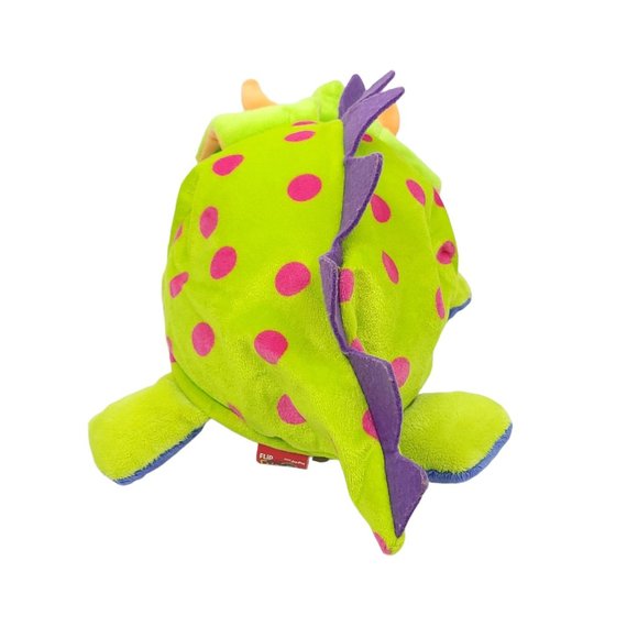 Jay At Play FlipaZoo Persephone Unicorn Imogen Dragon 2 In 1 Plush Stuffed Toy - Picture 8 of 14